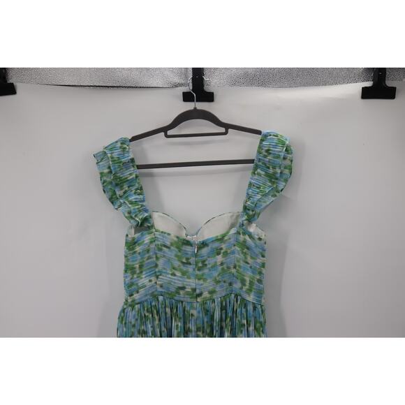 Anthropologie Rachel Parcell Corset Pleated Midi Dress - Picture 9 of 11